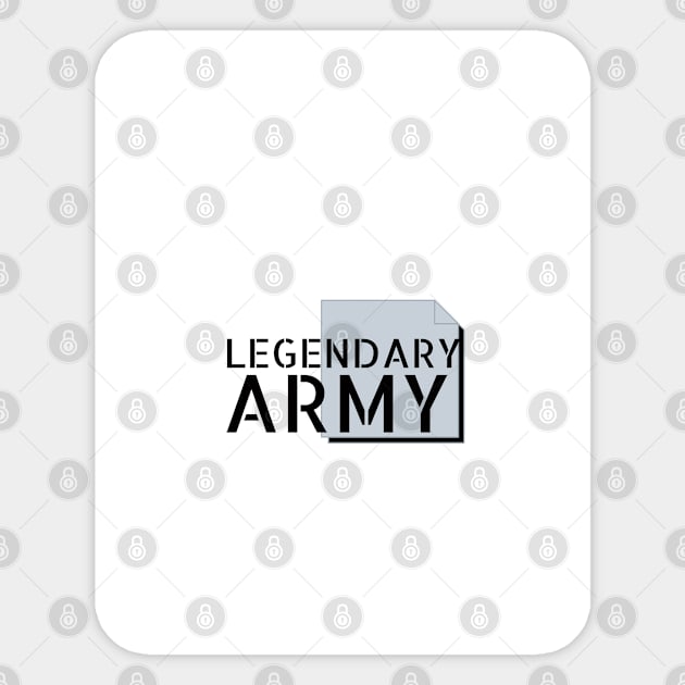 Legendary army Sticker by Prince